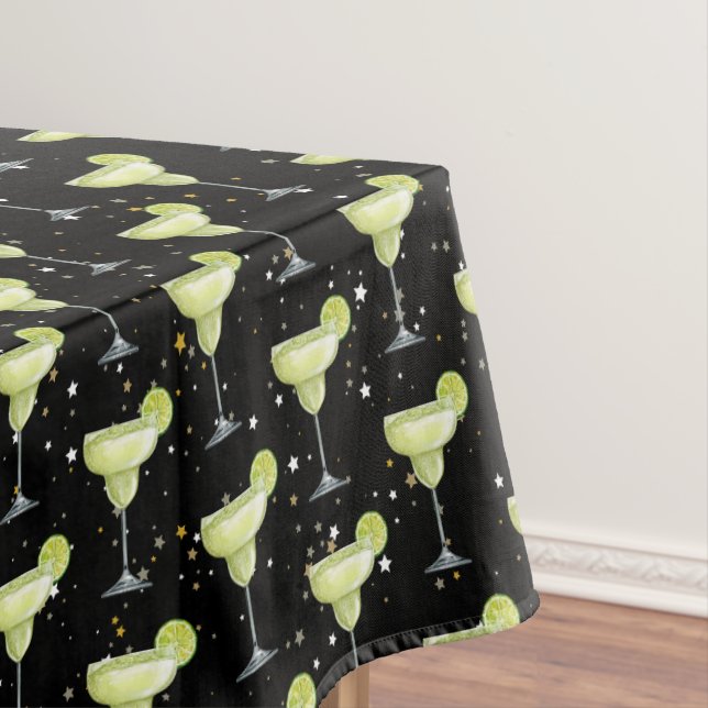 Toalha De Mesa Padrão de Coquetel Margarita (Posição Original)