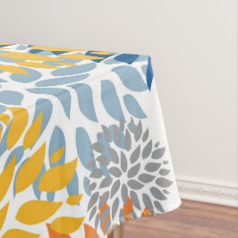 Toalha De Mesa Padrão de cores brilhantes da Abstrato Floral de V