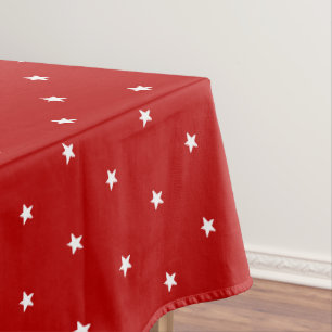 Toalha De Mesa Padrão de crimson vermelho de cereja moderna e est
