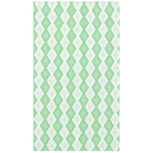 Toalha De Mesa Padrão de diamante verde da maçã