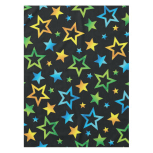 Toalha De Mesa Padrão de estrelas