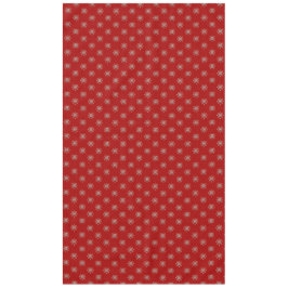 Toalha De Mesa Padrão de flocos de neve do Red Christmas Nordic F