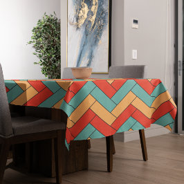 Toalha De Mesa Padrão de forma geométrica sem costura