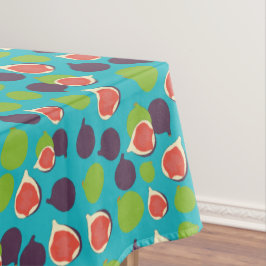 Toalha De Mesa Padrão de Fruta de Verão da Fig Mediterrânica