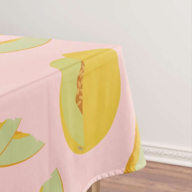 Toalha De Mesa Padrão de Fruta dos Melões de Honeydew (Posição Original)