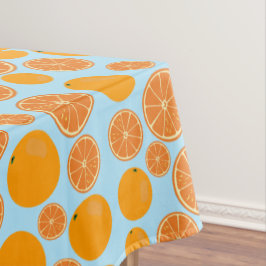 Toalha De Mesa Padrão de Fruta Laranja 