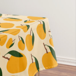 Toalha De Mesa Padrão de Fruta Mango Summer