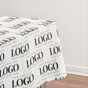 Toalha De Mesa Padrão de logotipo da empresa de retângulo persona