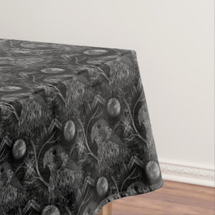 Toalha De Mesa Padrão de lua cheia do Falcão