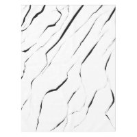 Padrão de mármore branco preto único moderno
