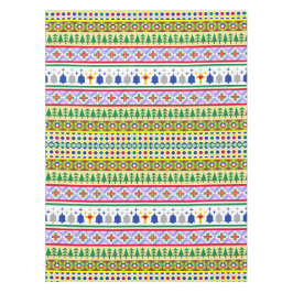 Toalha De Mesa Padrão de Motif Natal