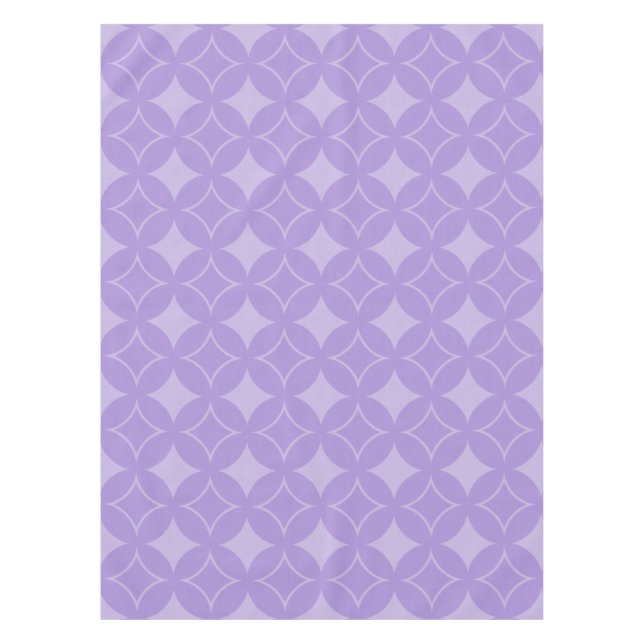 Toalha De Mesa Padrão de naufrágio Lilac (Frente)