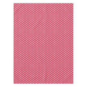 Toalha De Mesa Padrão de onda Art Deco - vermelho e fúcsia