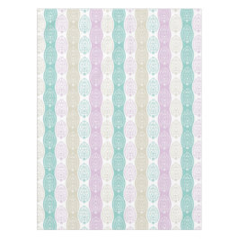 Toalha De Mesa Padrão de Ovo de Páscoa de Pastel - Design de Feri