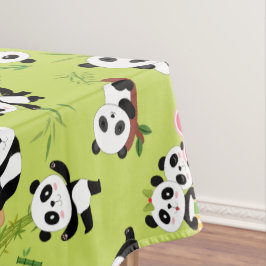 Toalha De Mesa Padrão de Panda 3