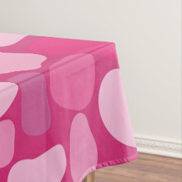 Toalha De Mesa Padrão de Pedra Rosa-