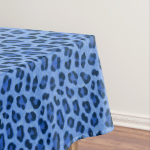 Toalha De Mesa Padrão de Pele de Impressão Animal do Leopardo A