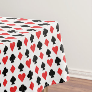 Toalha De Mesa Padrão de quatro formas de placa