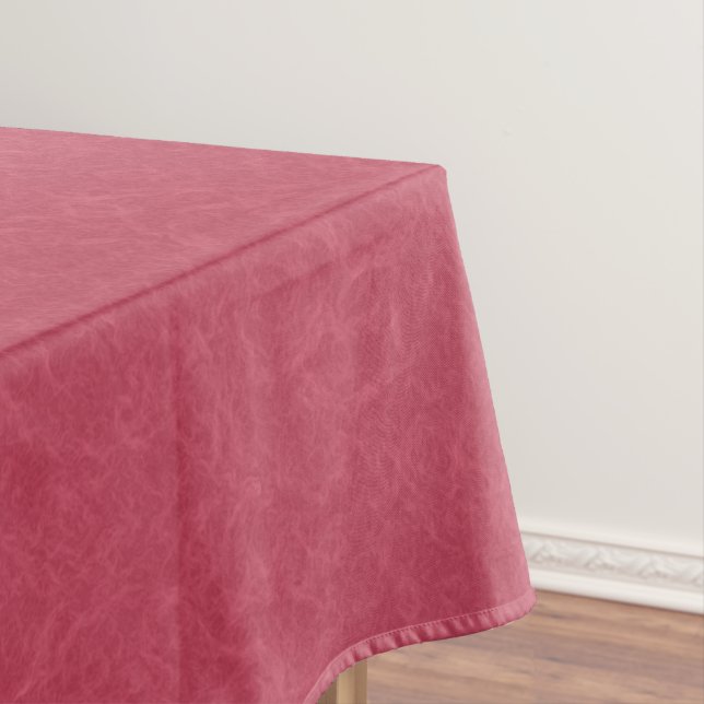 Toalha De Mesa Padrão de redemoinho de rosa profundo texturizado (Posição Original)
