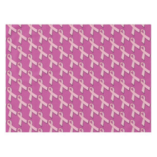 Toalha De Mesa Padrão de sensibilização do Cancer da mama