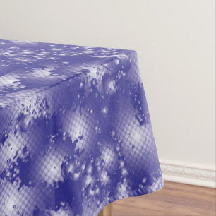 Toalha De Mesa Padrão de Super Splash de Tinta Abstrato PURPLE di