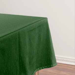 Toalha De Mesa Padrão de Textura Verde Sólido Mosaico