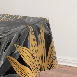 Toalha De Mesa Padrão decorativo floral em aquarela elegante  