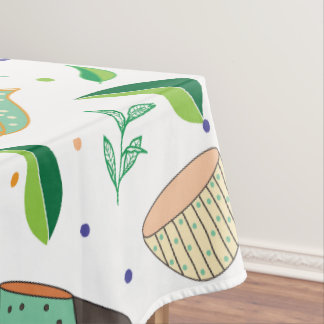 Toalha De Mesa padrão do chá