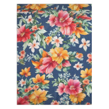 Padrão Floral Amarelo de Verão