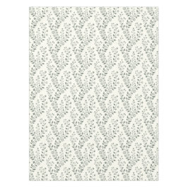 Toalha De Mesa Padrão Floral Boho Moderno Creme Sage