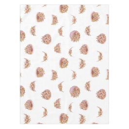 Toalha De Mesa Padrão Floral Crescente em Aquarela