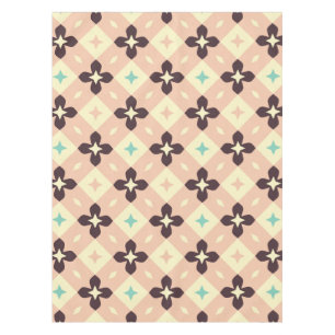 Toalha De Mesa Padrão floral geométrico contínuo