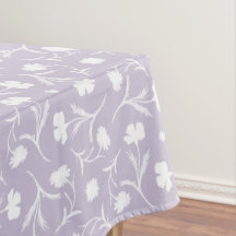 Padrão Floral Lilac White Liberty Leve Elegante