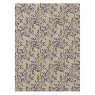 Toalha De Mesa Padrão Floral Vibrante com Margaridas Amarelas