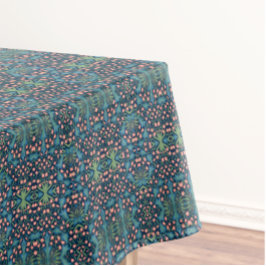 Toalha De Mesa Padrão Floral William Morris Harebell, Azul Rosa