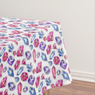 Toalha De Mesa Padrão Gem Cute