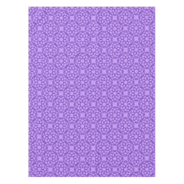 Toalha De Mesa Padrão Geométrico Roxo Sem Costura