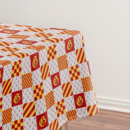 Toalha De Mesa Padrão Heráldico do Vair Amarelo Amarelo Medieval