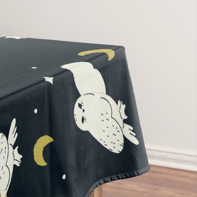 Toalha De Mesa Padrão Luar Noturno da Hedwig (Posição Original)