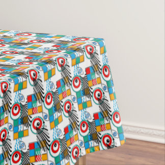Toalha De Mesa Padrão moderno abstrato criativo multicolorido