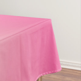 Toalha De Mesa Padrão Ombre Branco Antigo e Rosa Céu de Inverno