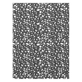 Toalha De Mesa Padrão Preto e Branco Elegante | Moderno