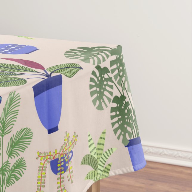 Toalha De Mesa Padrão Rosa Cactus (Posição Original)