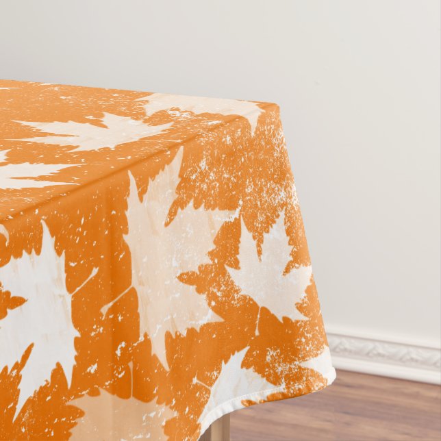 Toalha De Mesa Padrão Rustic Autumn Fall Deixa (Posição Original)