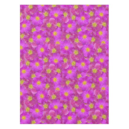 Toalha De Mesa Padrão Selvagem de Rosa