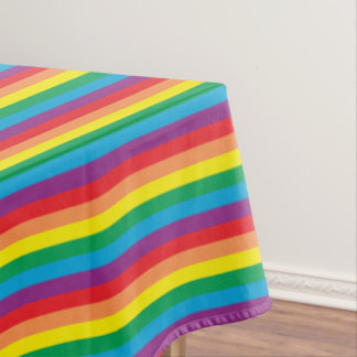 Toalha De Mesa Padrão Simplesmente Arco-Íris