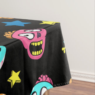 Toalha De Mesa Padrão Spooky Halloween
