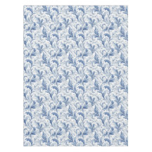 Padrão Toile de País Francês Azul