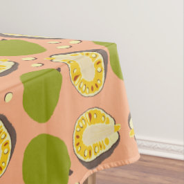 Toalha De Mesa Padrão Tropical de Colza de Verão - Fruta exótica