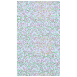 Toalha De Mesa Padrão vegetal.14C Cor-de-rosa azul-plana BG